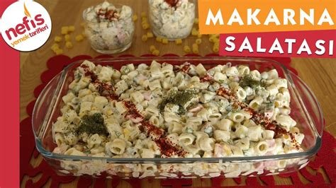 Makarna Salatası Nefis Yemek  Tarifleri