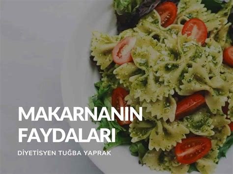 Makarnanın Faydaları