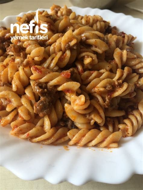Kıymalı Makarna Nefis Yemek Tarifleri Kıymalı Makarna Nefis Yemek Tarifleri