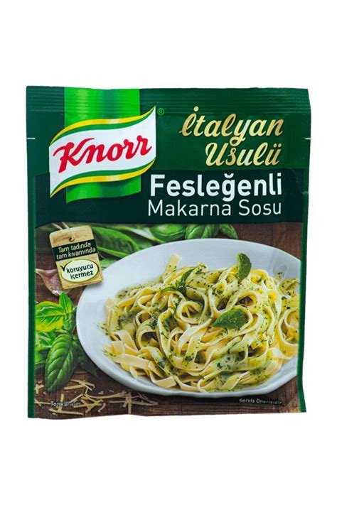 Knorr Fesleğenli Makarna Sosu Knorr Fesleğenli Makarna Sosu