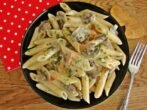Mantarlı Kremalı Makarna