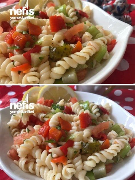 Yoğurtsuz Makarna Salatası Nefis Yemek Tarifleri