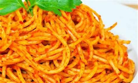 Salçalı Makarna Kaç Kalori Salçalı Makarna Kaç Kalori